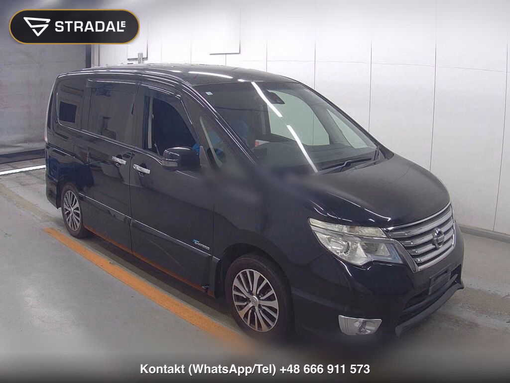 NISSAN SERENA 5D HIGHWAY STAR S-HYBRID ADVANCED SAFETY PA 2014, aukcja z Japonii, zdjęcie 1