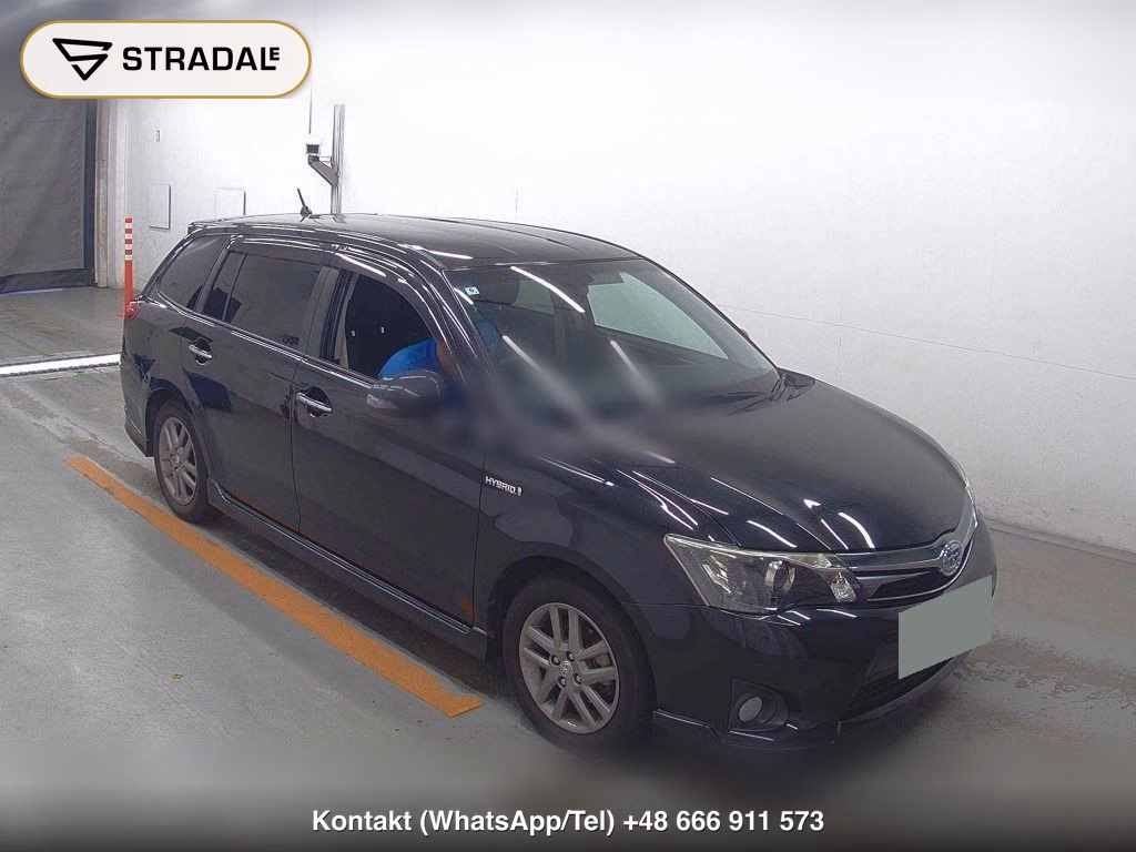 TOYOTA COROLLA FIELDER HYBRID G AERO TOURER W×B 2014, aukcja z Japonii, zdjęcie 1