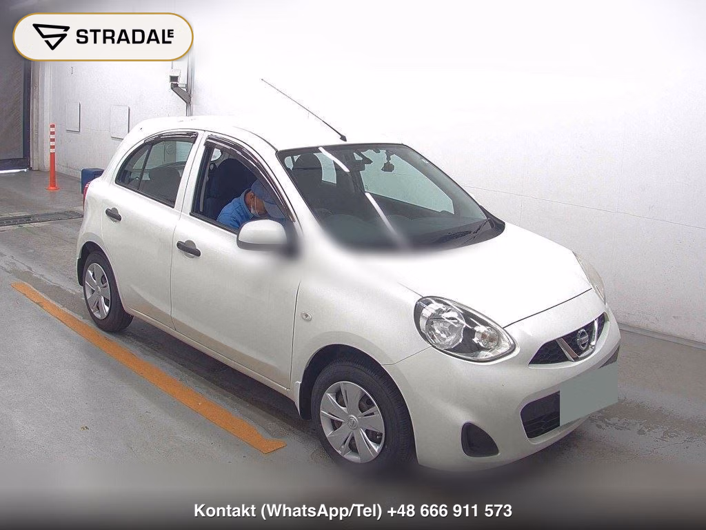 NISSAN MARCH 5D S 2017, aukcja z Japonii, zdjęcie 1