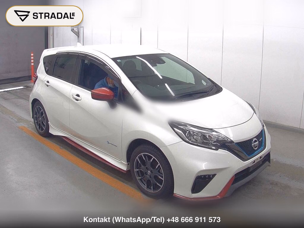 NISSAN NOTE E-POWER NISMO 2017, aukcja z Japonii, zdjęcie 1