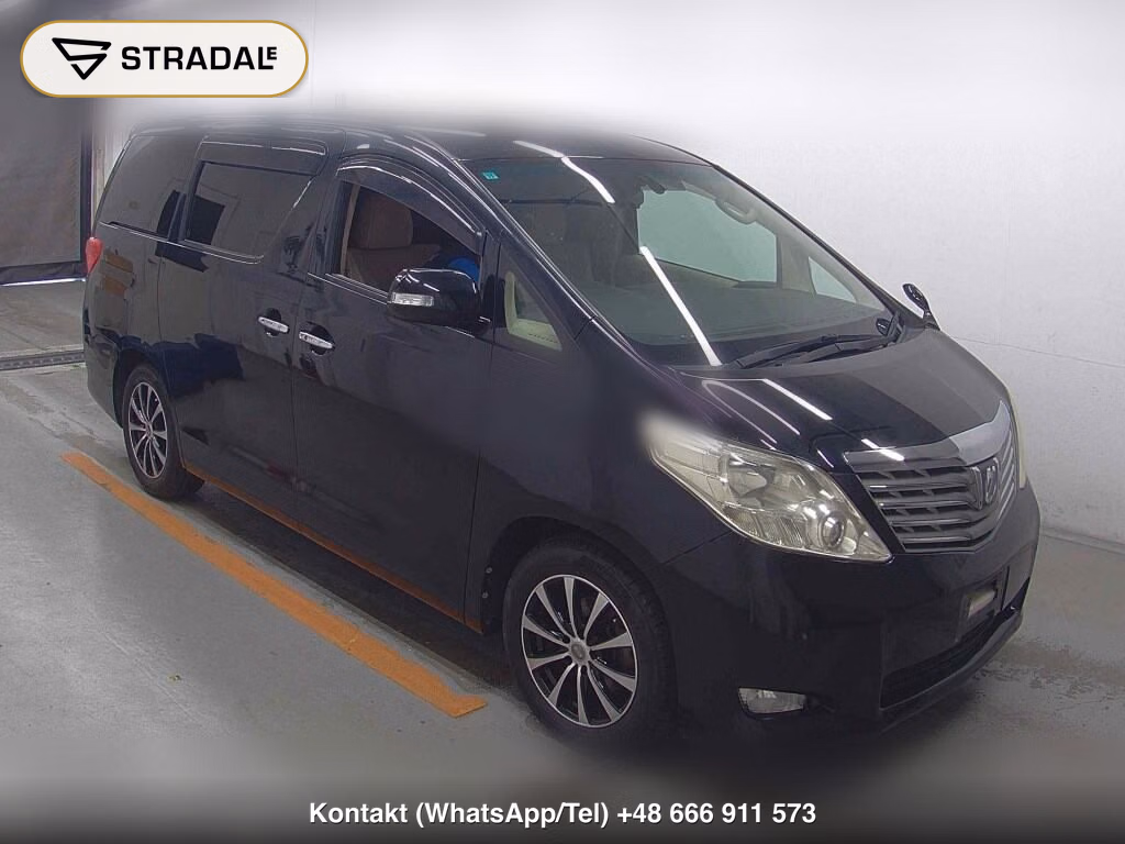 TOYOTA ALPHARD 240G 2009, aukcja z Japonii, zdjęcie 1
