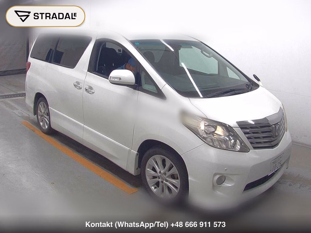 TOYOTA ALPHARD 240S 2010, aukcja z Japonii, zdjęcie 1