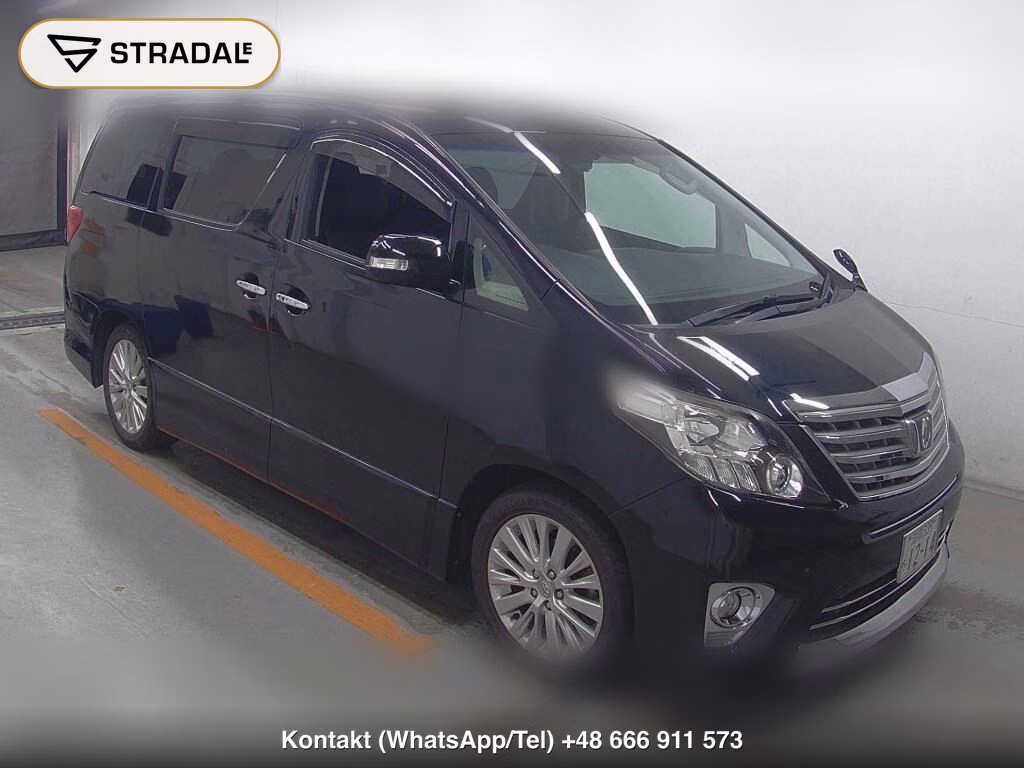 TOYOTA ALPHARD 240S 2013, aukcja z Japonii, zdjęcie 1