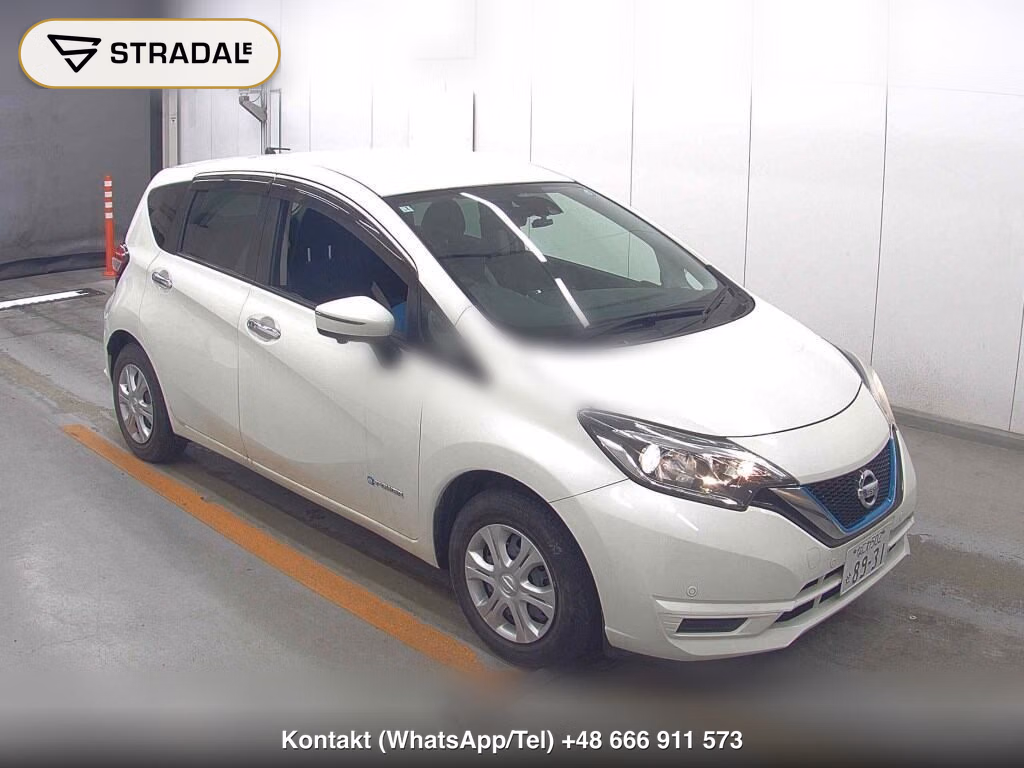 NISSAN NOTE E-POWER X 2017, aukcja z Japonii, zdjęcie 1