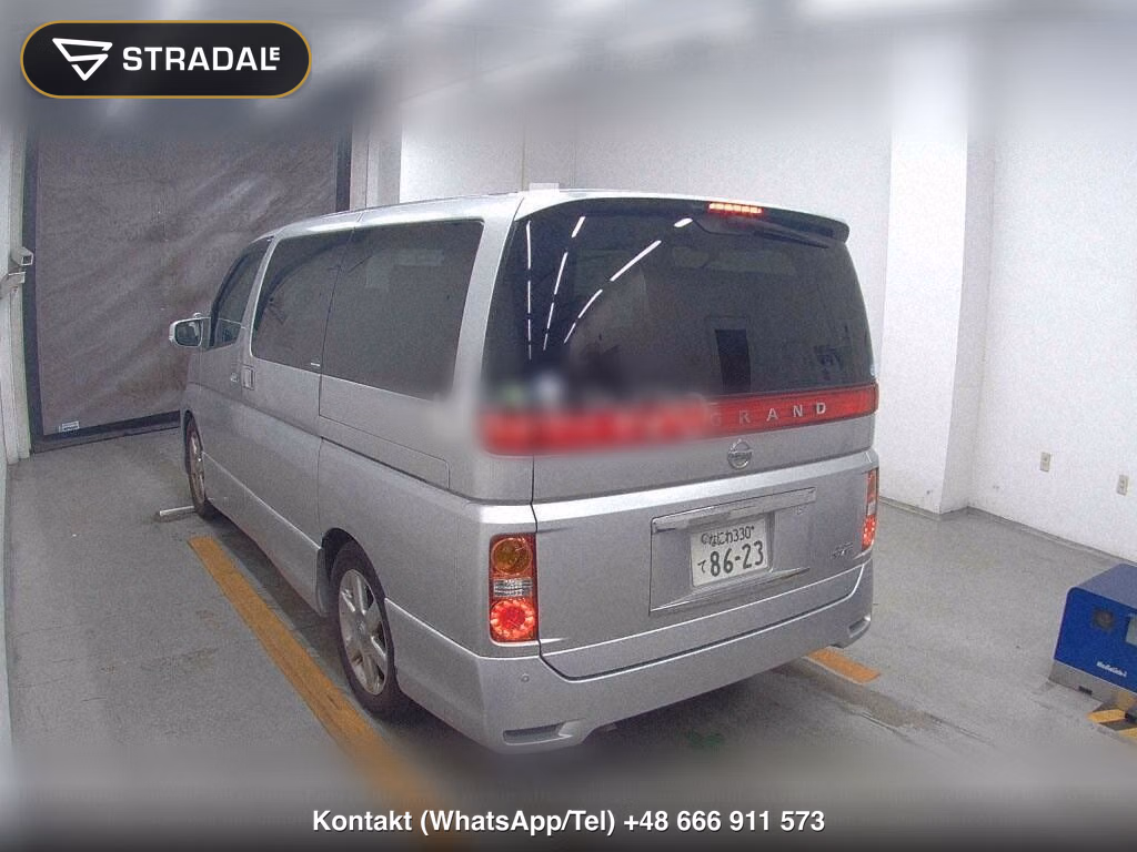 NISSAN ELGRAND 5D 250 HIGHWAY STAR BLACK LEATHER NAVI EDIT, miniaturka 3