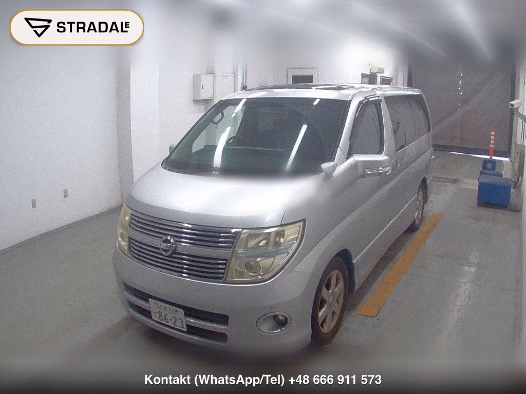 NISSAN ELGRAND 5D 250 HIGHWAY STAR BLACK LEATHER NAVI EDIT, miniaturka 5