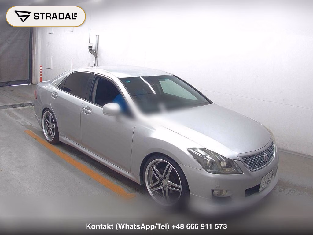 TOYOTA CROWN 4D 2.5 ATHLETE NAVI PACKAGE 2008, aukcja z Japonii, zdjęcie 1