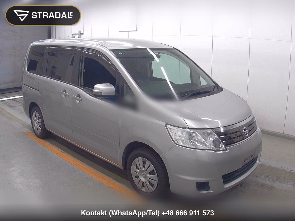 NISSAN SERENA 5D 20S V SELECTION 2010, aukcja z Japonii, zdjęcie 1