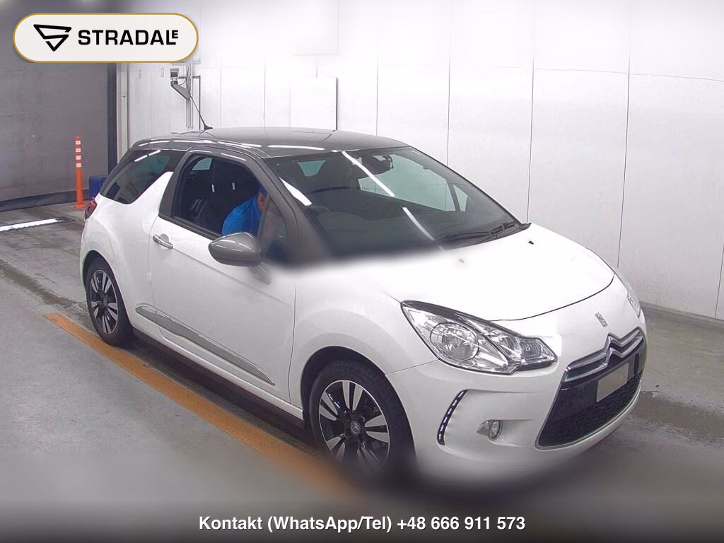 CITROEN DS3 CHIC 2013, aukcja z Japonii, zdjęcie 1