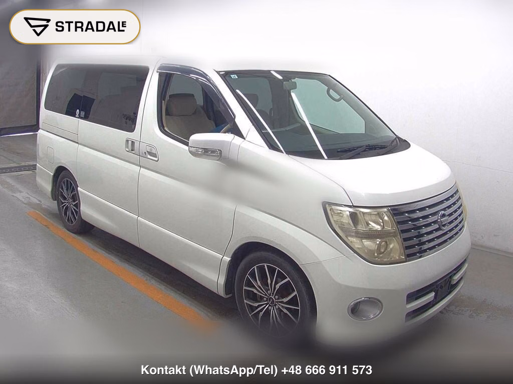 NISSAN ELGRAND 5D V AERO 2005, aukcja z Japonii, zdjęcie 1