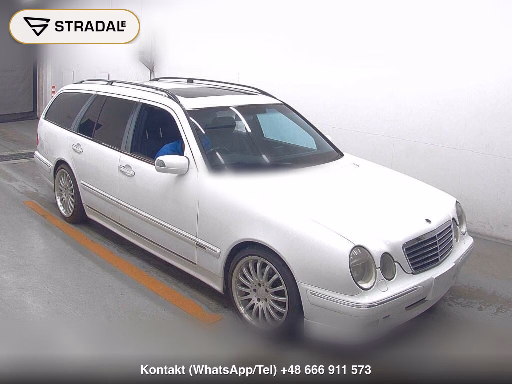 MERCEDES BENZ E-CLASS STATIONWAGON E320 STATIONWAGON AVANTGARDE 2001, aukcja z Japonii, zdjęcie 1