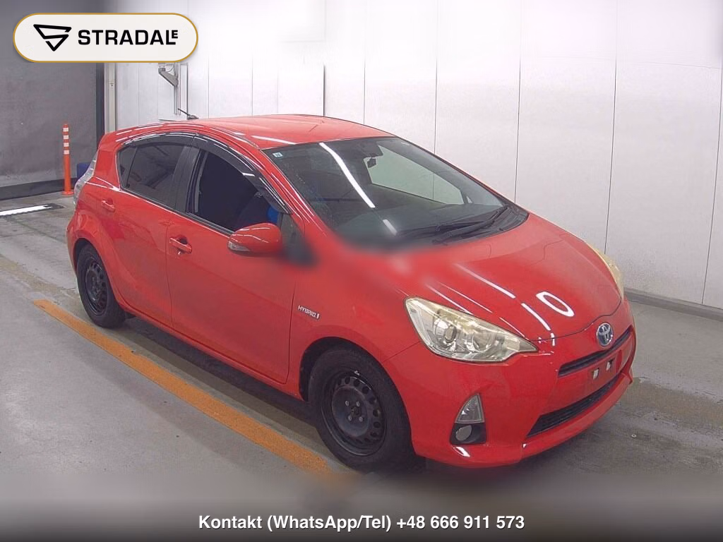 TOYOTA AQUA G 2012, aukcja z Japonii, zdjęcie 1