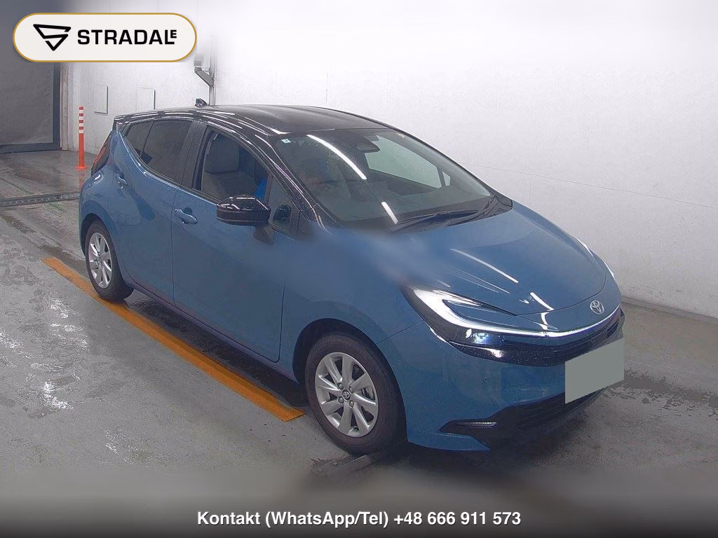 TOYOTA AQUA Z 2026, aukcja z Japonii, zdjęcie 1