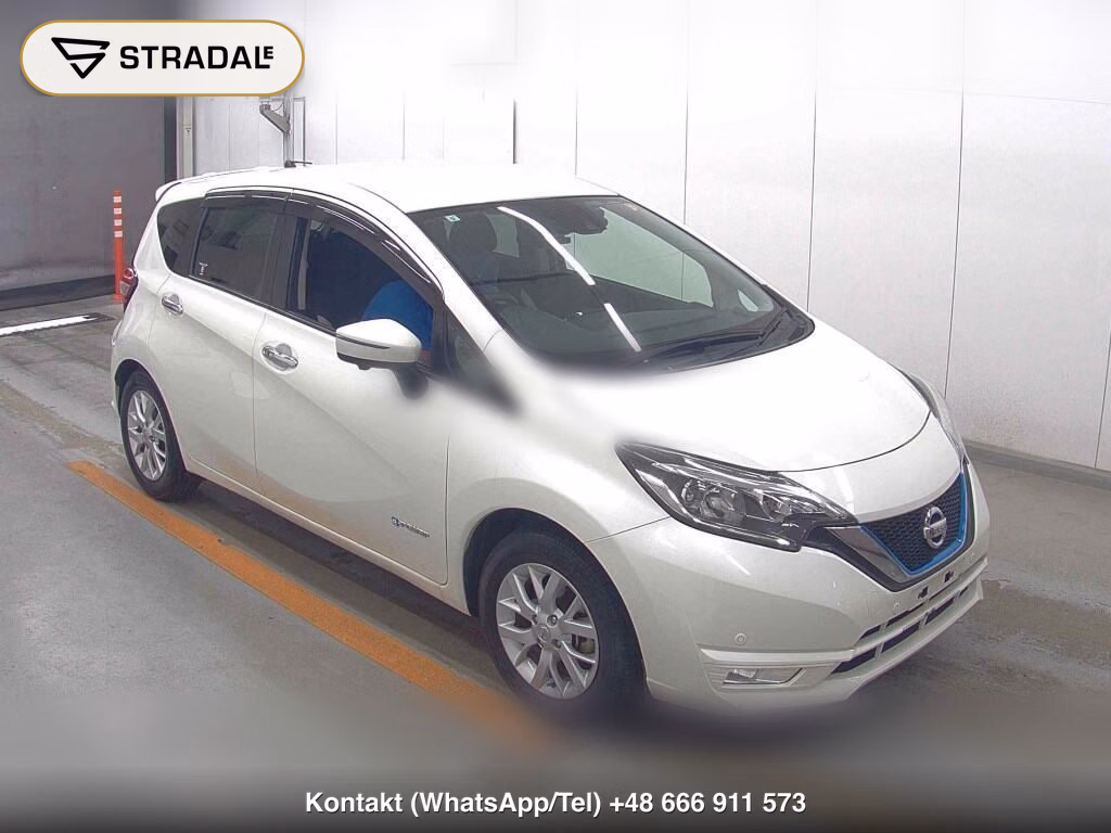 NISSAN NOTE E-POWER X 2017, aukcja z Japonii, zdjęcie 1