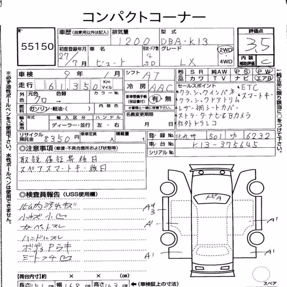 Notka aukcyjna: MITSUOKA VIEWT 4D 12LX