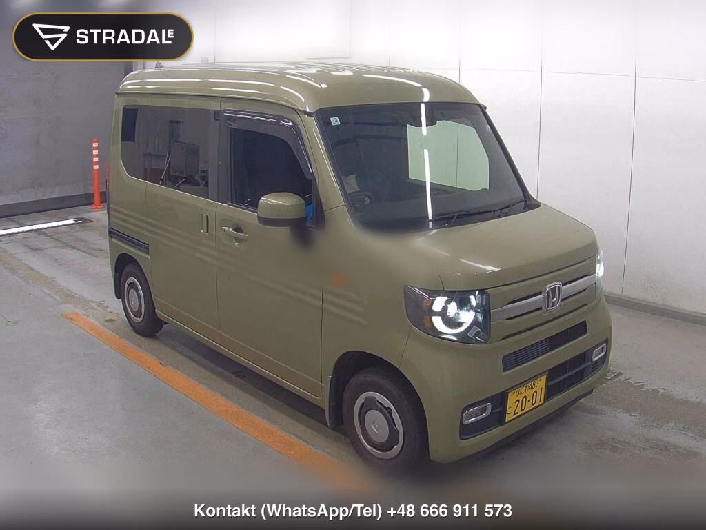 HONDA N-VAN +STYLE FUN TURBO 2022, aukcja z Japonii, zdjęcie 1