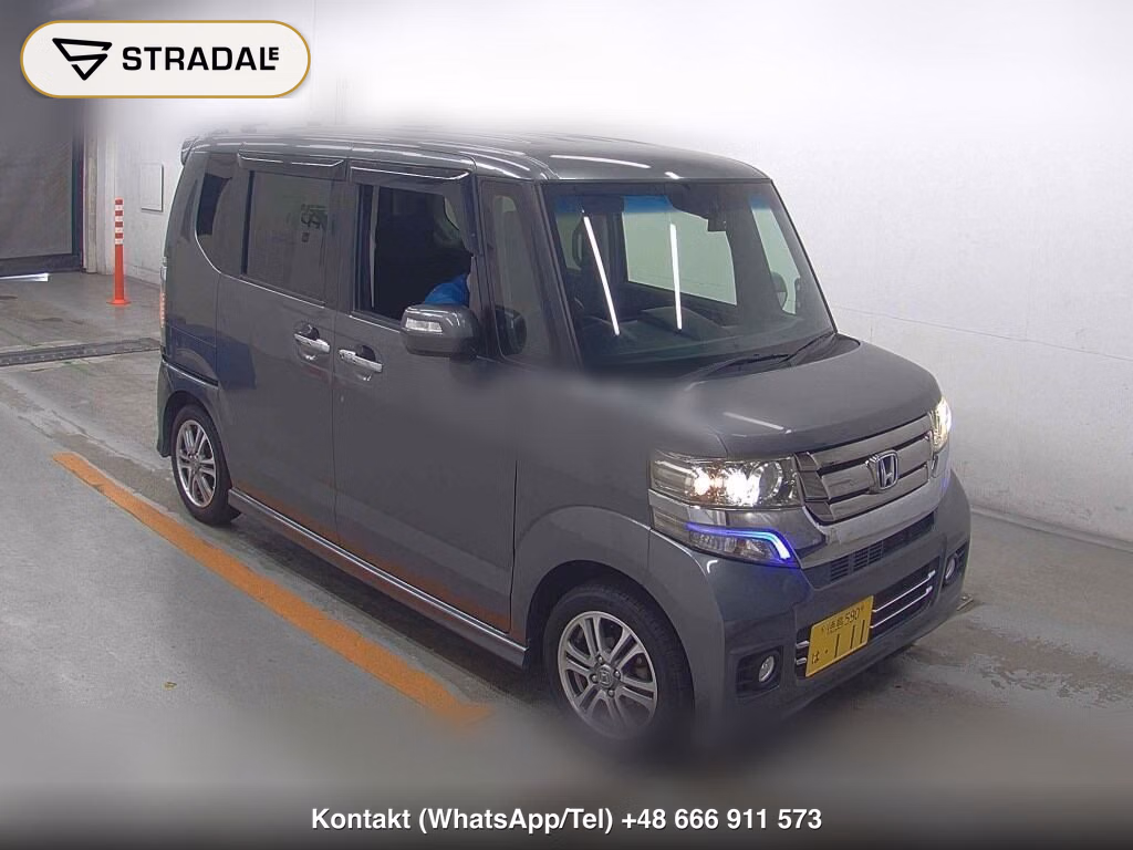 HONDA N-BOX CUSTOM G・L PACKAGE 2016, aukcja z Japonii, zdjęcie 1