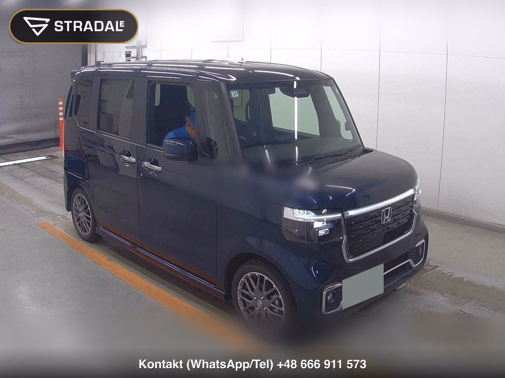 HONDA N-BOX CUSTOM TURBO 2025, aukcja z Japonii, zdjęcie 1