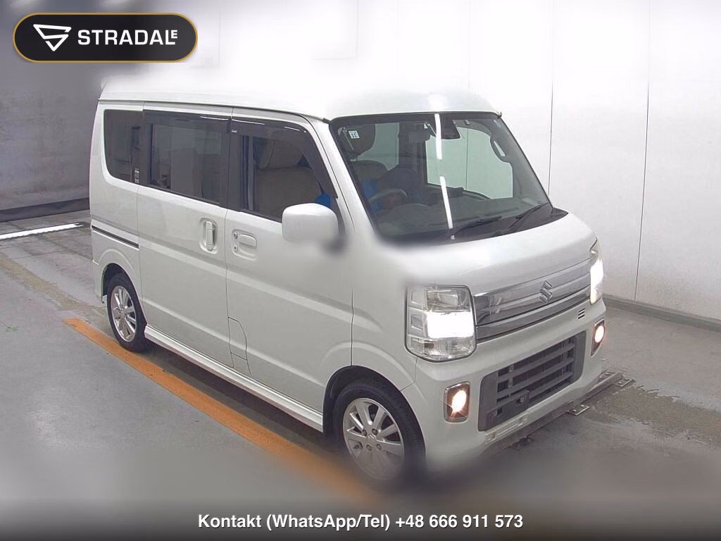 SUZUKI EVERY WAGON 4WD PZ TURBO 2015, aukcja z Japonii, zdjęcie 1