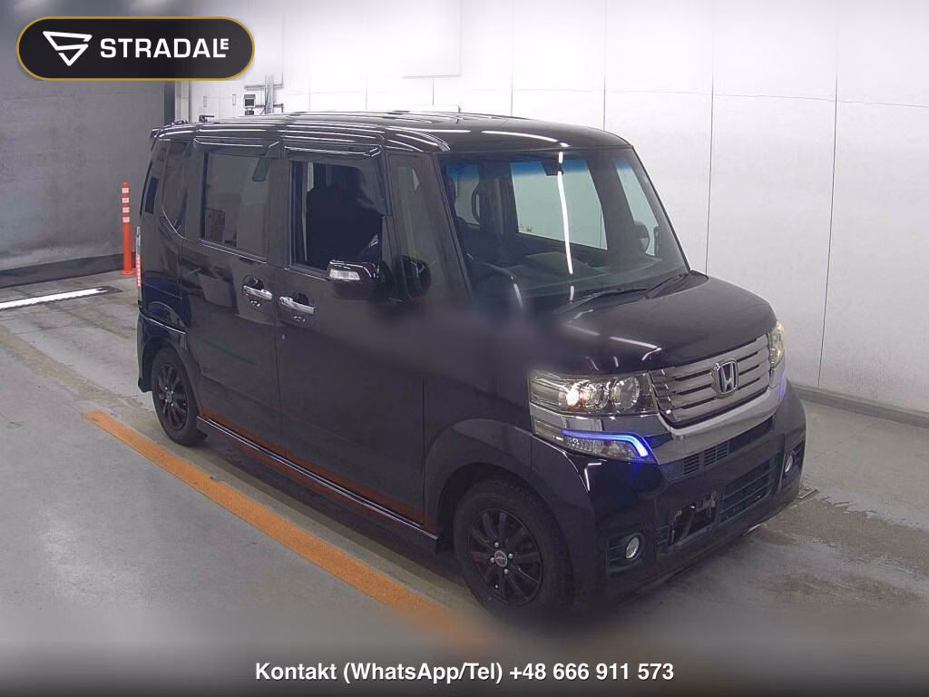 HONDA N-BOX CUSTOM G・TURBO PACKAGE 2013, aukcja z Japonii, zdjęcie 1