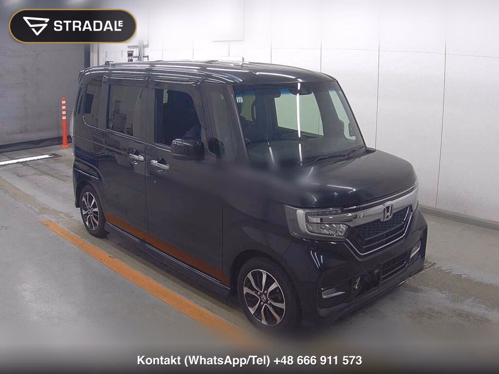 HONDA N-BOX CUSTOM G・L HONDA SENSING 2017, aukcja z Japonii, zdjęcie 1
