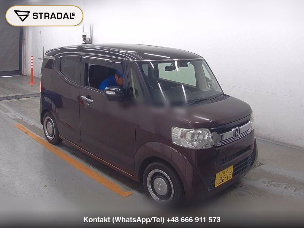 HONDA N-BOX SLASH X ANSHIN PACKAGE 2015, aukcja z Japonii, zdjęcie 1