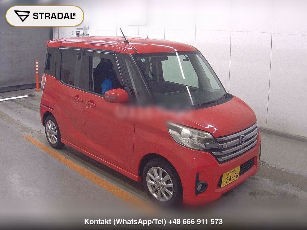 NISSAN DAYZ ROOX HIGHWAY STAR X 2014, aukcja z Japonii, zdjęcie 1
