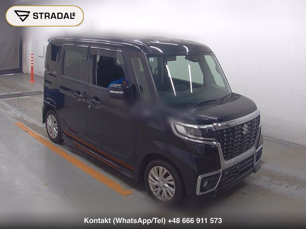SUZUKI SPACIA CUSTOM HYBRID GS 2019, aukcja z Japonii, zdjęcie 1