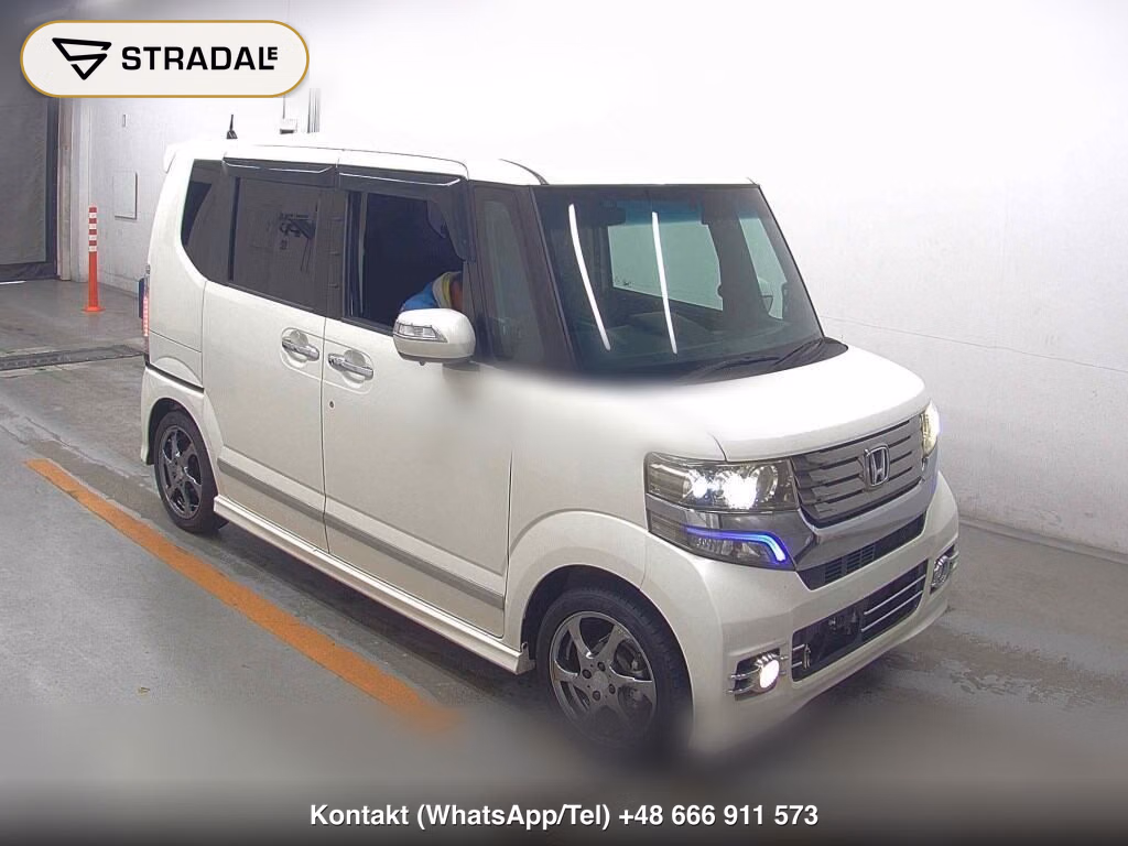 HONDA N-BOX CUSTOM G・L PACKAGE 2013, aukcja z Japonii, zdjęcie 1