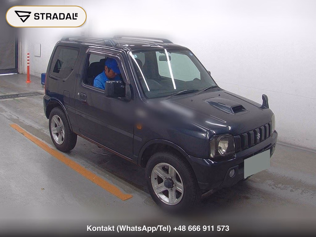 SUZUKI JIMNY 3D 4WD WILD WIND 2008, aukcja z Japonii, zdjęcie 1