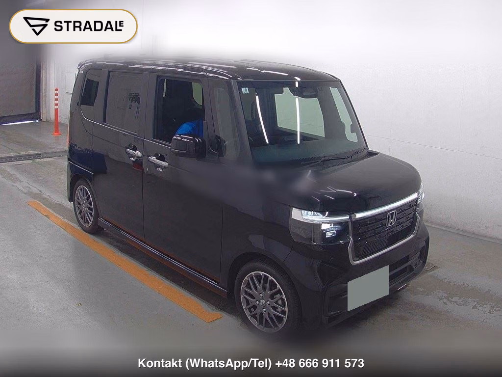 HONDA N-BOX CUSTOM TURBO 2025, aukcja z Japonii, zdjęcie 1