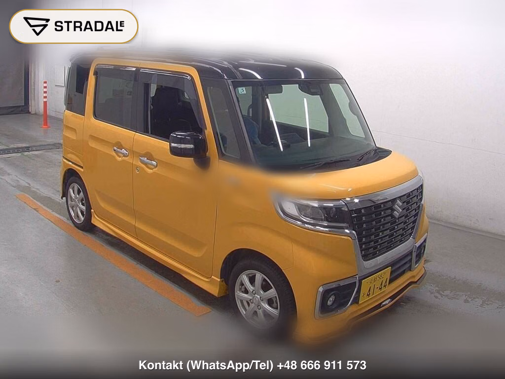 SUZUKI SPACIA CUSTOM HYBRID XS 2018, aukcja z Japonii, zdjęcie 1