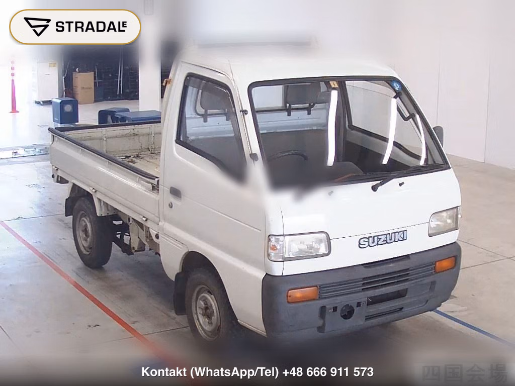 SUZUKI CARRY TRUCK 4WD KA 1993, aukcja z Japonii, zdjęcie 1