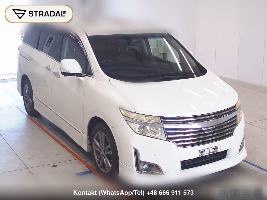 NISSAN ELGRAND 5D 250 HIGHWAY STAR URBAN CHROME 2012, aukcja z Japonii, zdjęcie 1