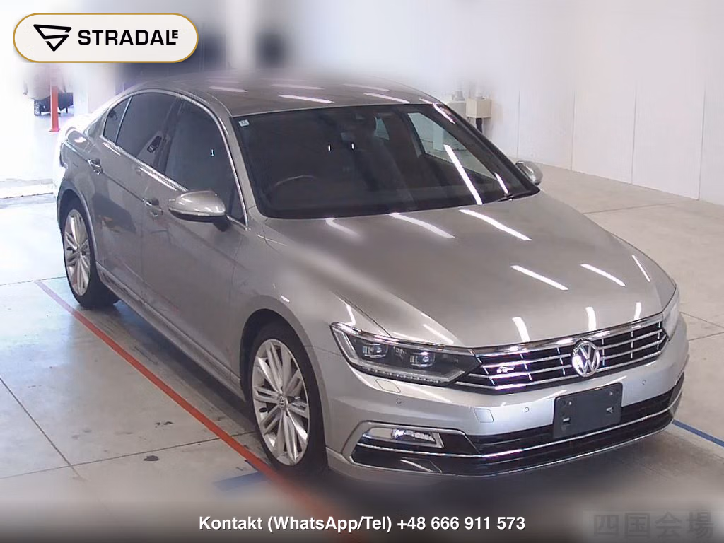 VOLKSWAGEN PASSAT 4D 2.0TSI R-LINE 2016, aukcja z Japonii, zdjęcie 1