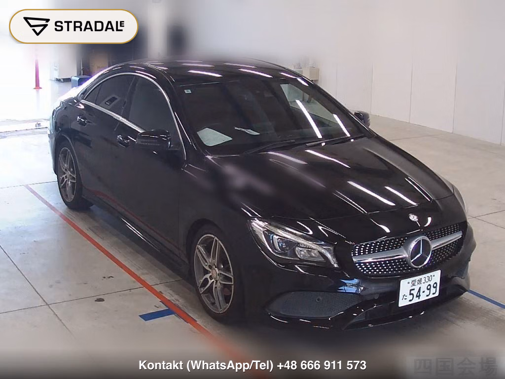 MERCEDES BENZ CLA-CLASS CLA180 SPORTS 2016, aukcja z Japonii, zdjęcie 1