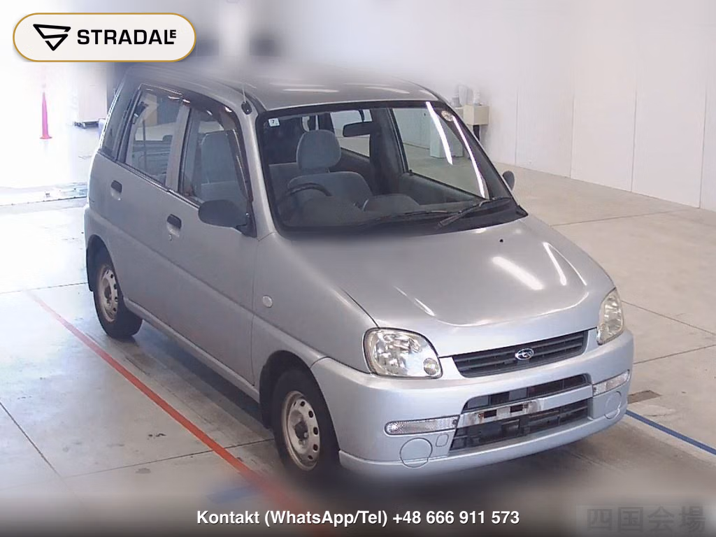 SUBARU PLEO 5D 2007, aukcja z Japonii, zdjęcie 1