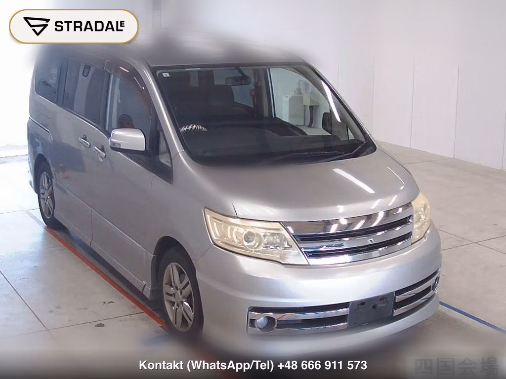NISSAN SERENA 5D RIDER 2009, aukcja z Japonii, zdjęcie 1