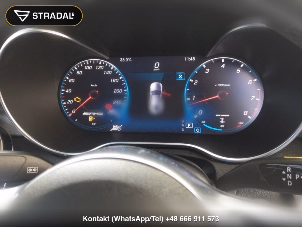 MERCEDES AMG C-CLASS CP 4WD C43 4MATIC COUPE, miniaturka 7