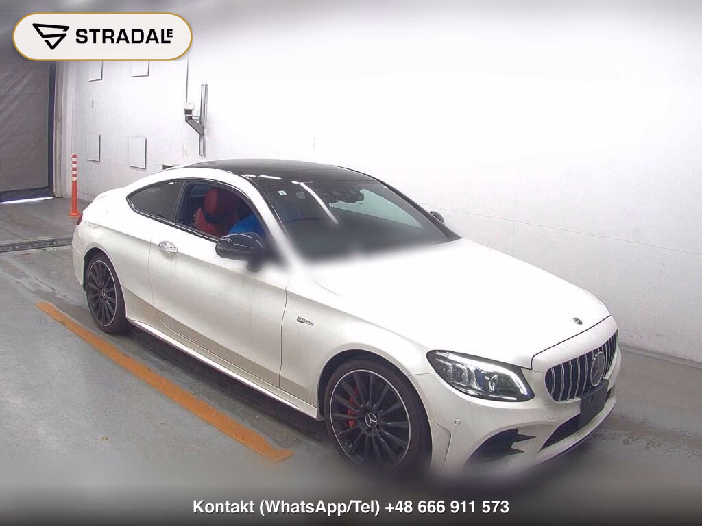 MERCEDES AMG C-CLASS CP 4WD C43 4MATIC COUPE 2019, aukcja z Japonii, zdjęcie 1