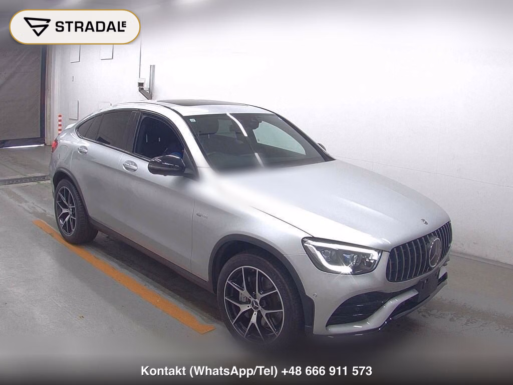 MERCEDES AMG GLC 4WD GLC43 4MATIC COUPE LEATHER EXCLUSIVE PAC 2019, aukcja z Japonii, zdjęcie 1