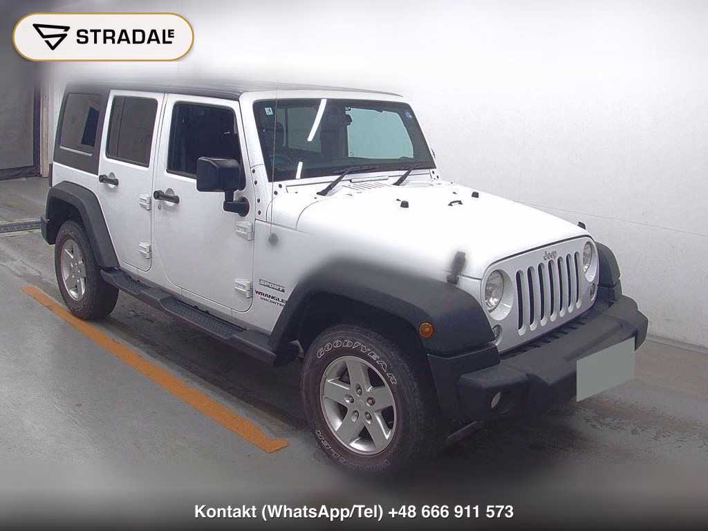 CHRYSLER JEEP JEEP WRANGLER UNLIMITED 4WD SPORT 2016, aukcja z Japonii, zdjęcie 1