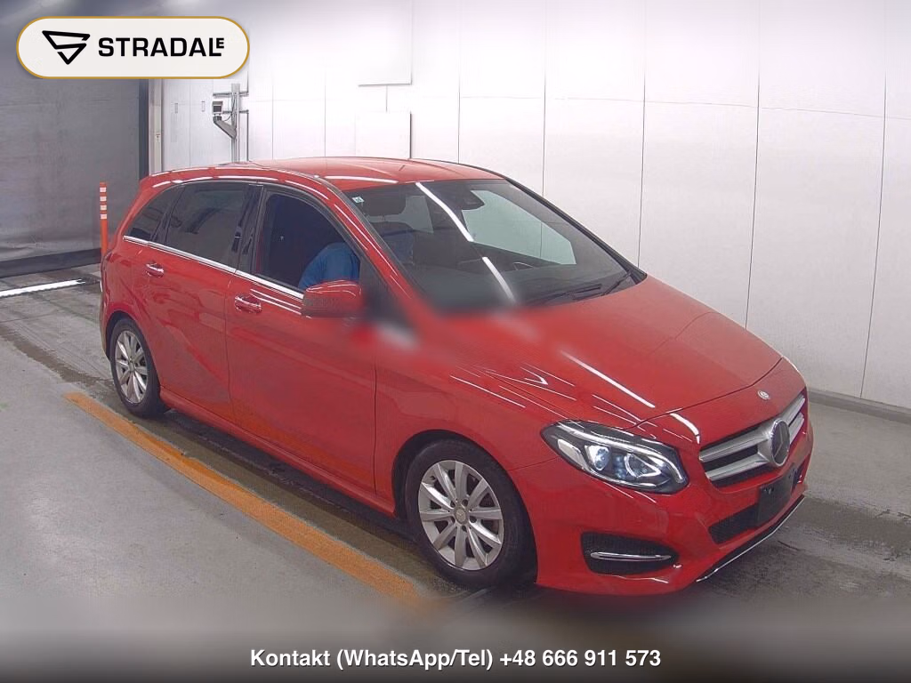 MERCEDES BENZ B-CLASS B180 2015, aukcja z Japonii, zdjęcie 1