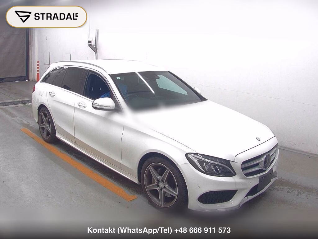 MERCEDES BENZ C-CLASS STATIONWAGON C180 STATIONWAGON SPORTS 2015, aukcja z Japonii, zdjęcie 1