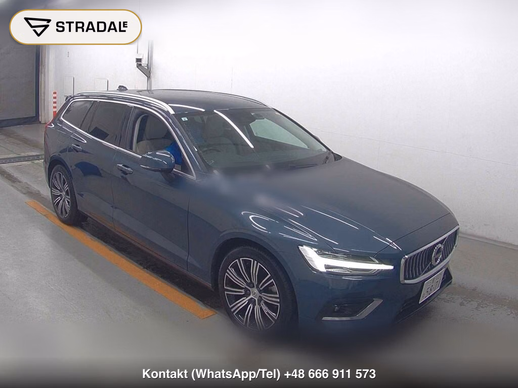 VOLVO V60 B5 INSCRIPTION 2021, aukcja z Japonii, zdjęcie 1