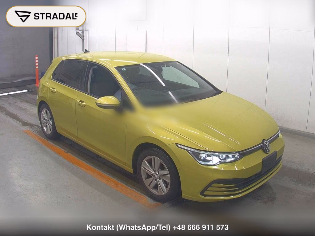 VOLKSWAGEN GOLF 5D 2021, aukcja z Japonii, zdjęcie 1