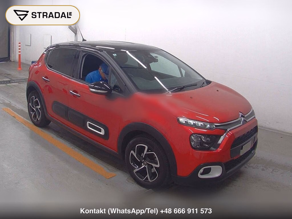 CITROEN C3 SHINE 2022, aukcja z Japonii, zdjęcie 1