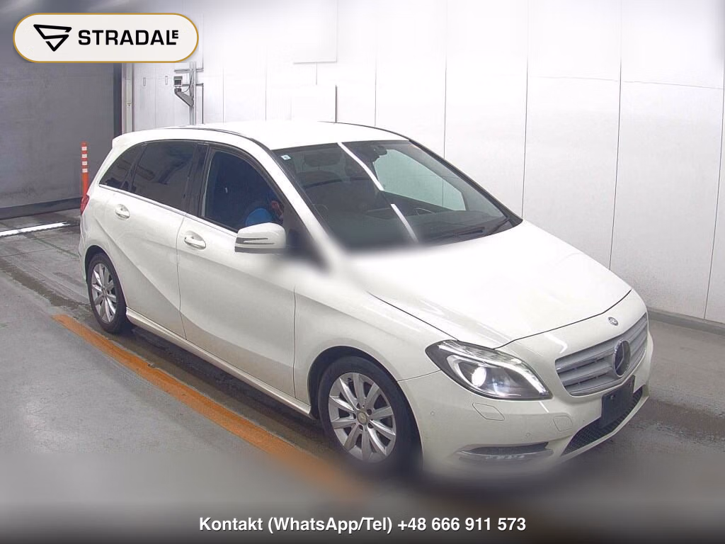 MERCEDES BENZ B-CLASS B180 BLUEEFFICIENCY 2013, aukcja z Japonii, zdjęcie 1