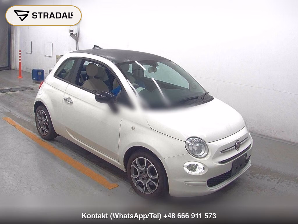 FIAT 500 TWINAIR POP 2021, aukcja z Japonii, zdjęcie 1