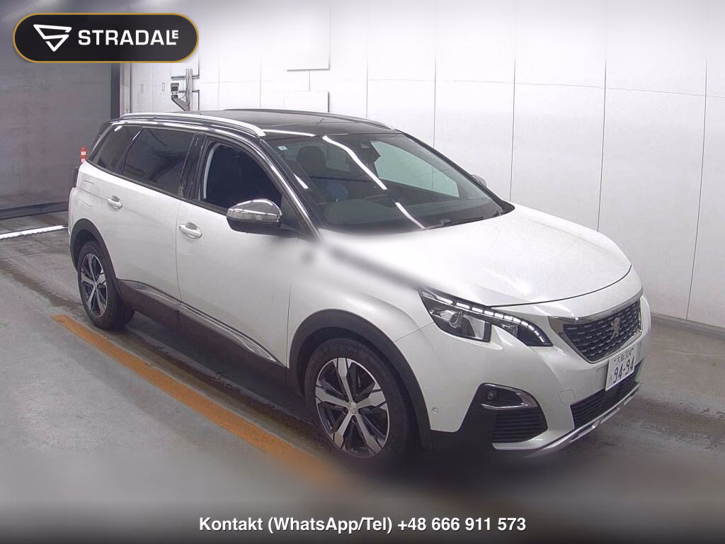 PEUGEOT 5008 CROSSCITY 2018, aukcja z Japonii, zdjęcie 1